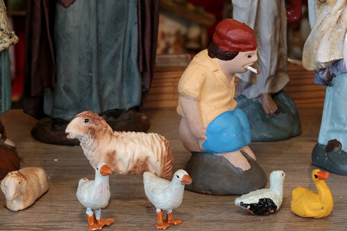 El caganer tradicional