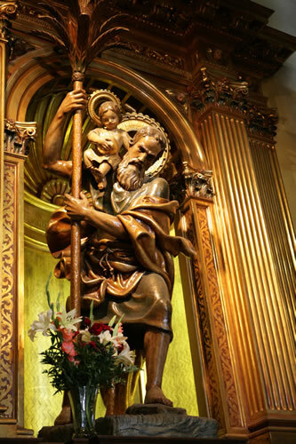 Sant Cristòfor de l'església de Premià de Mar