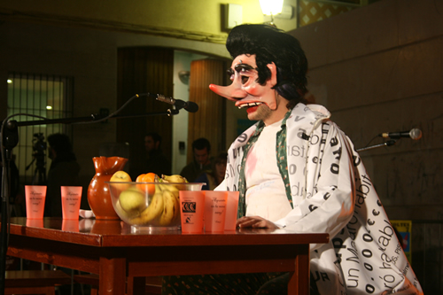 En Pellofa de carn i ossos l'any 2008. Foto: Pellofa de Mataró