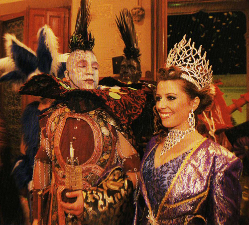 Rei i Reina Carnestoltes de Sitges. Foto: Rafael Lopez-Monné