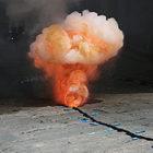 El foc avançant