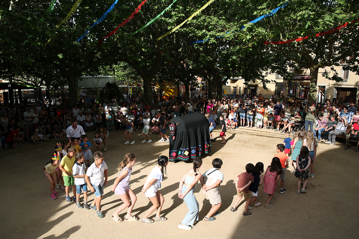 Ball propi de la mulassa al Firal