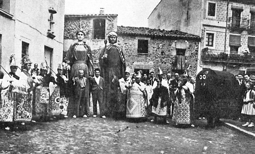 Foto antiga de la mulassa, en un article publicat l'any 1963