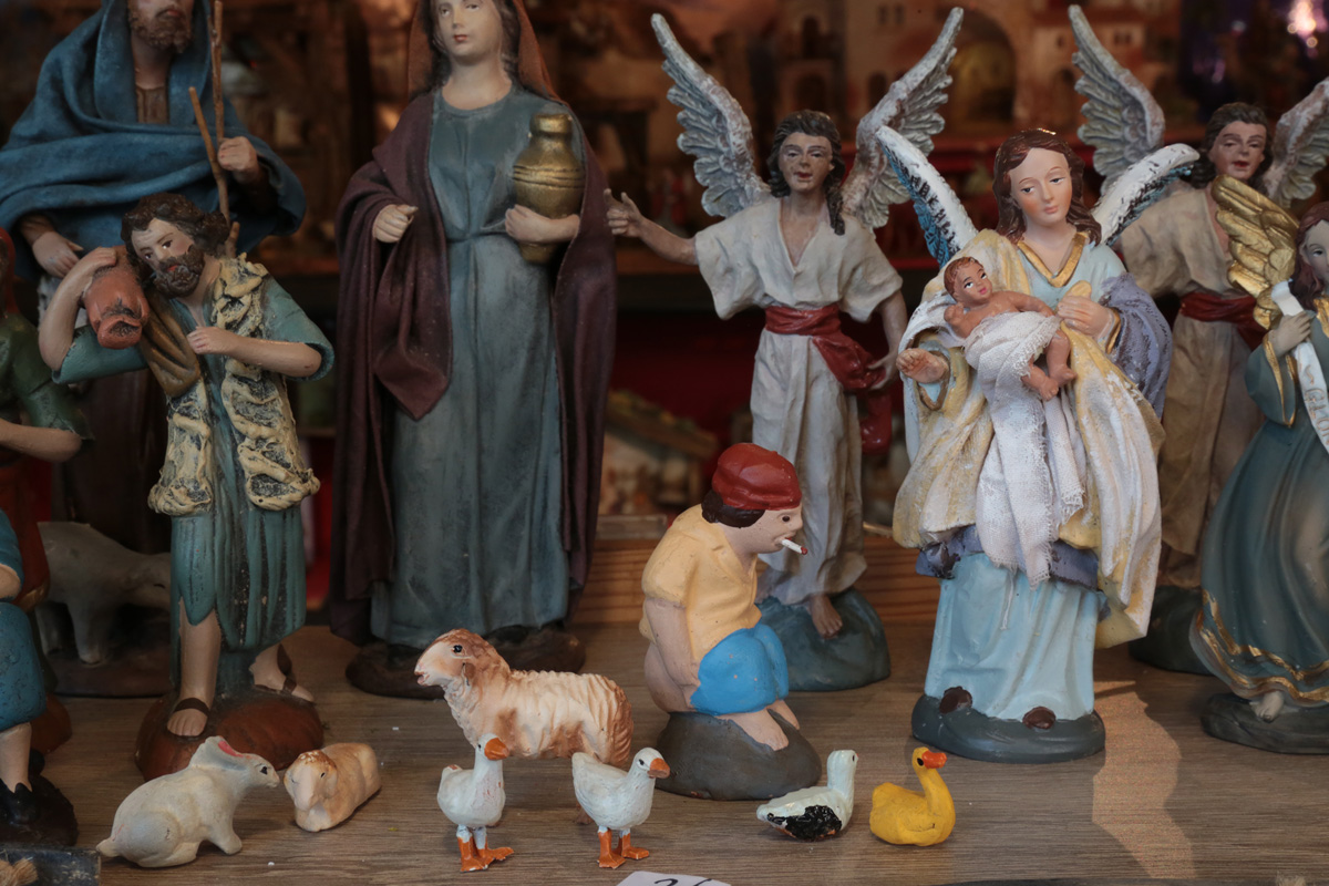 El primer dia d'advent s'estrena el pessebre