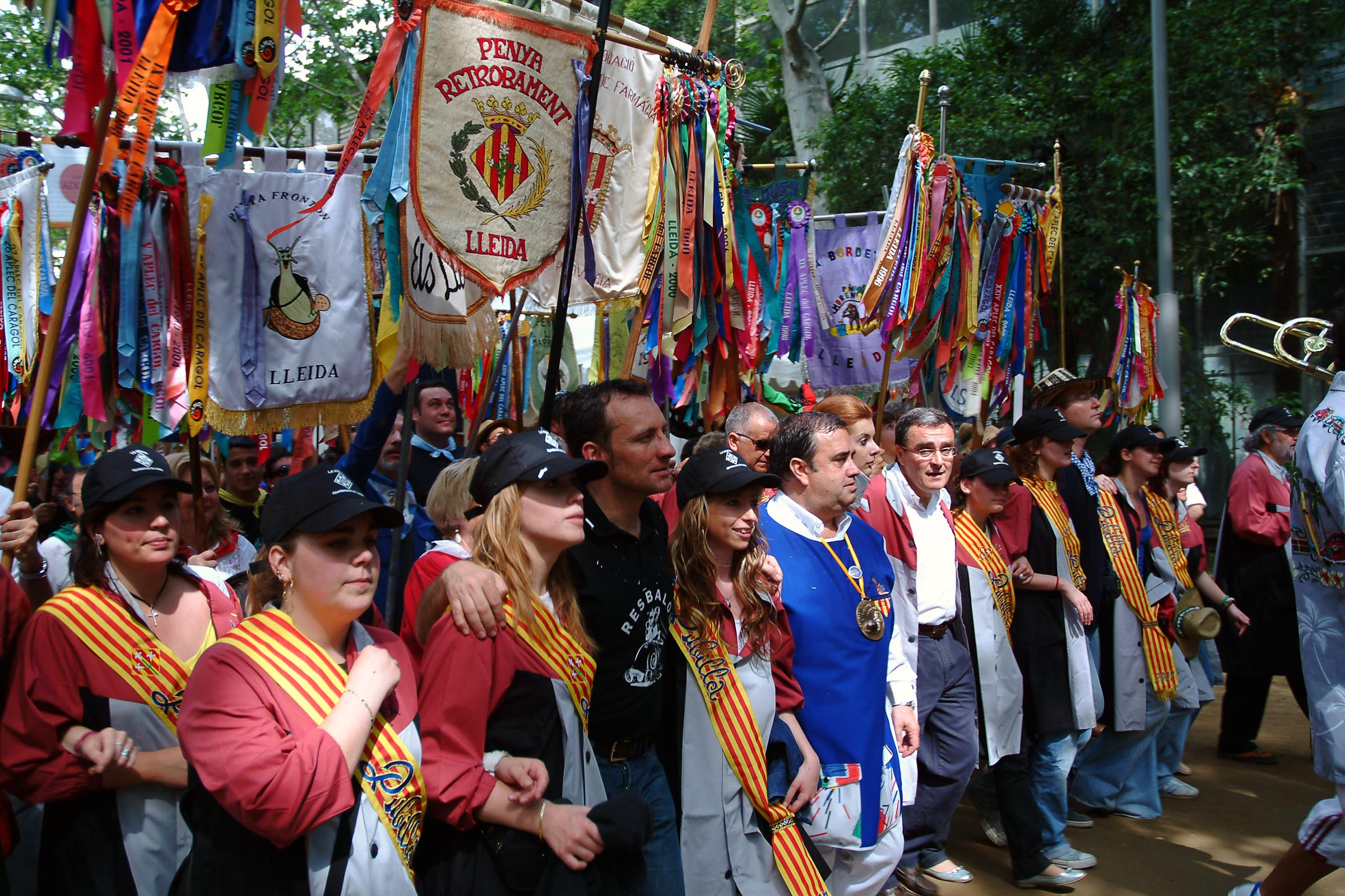 Desfilada de penons