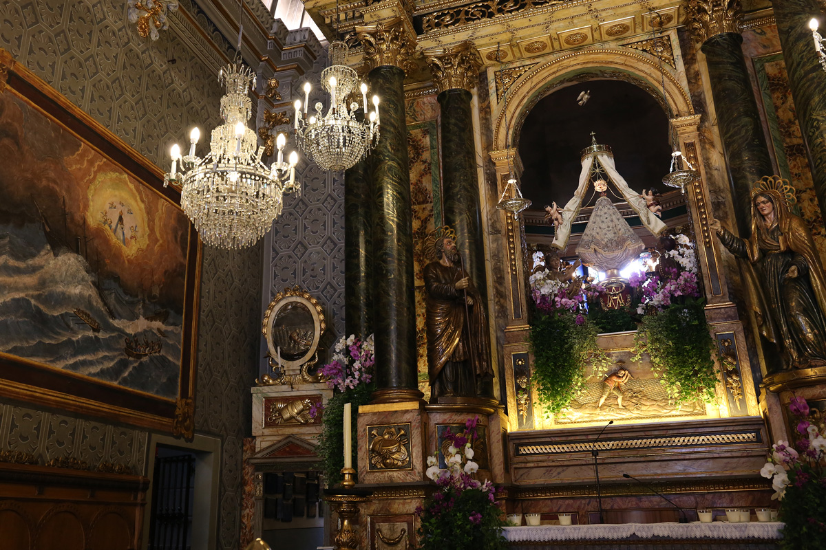 Altar major de la Mare de Déu del Vinyet