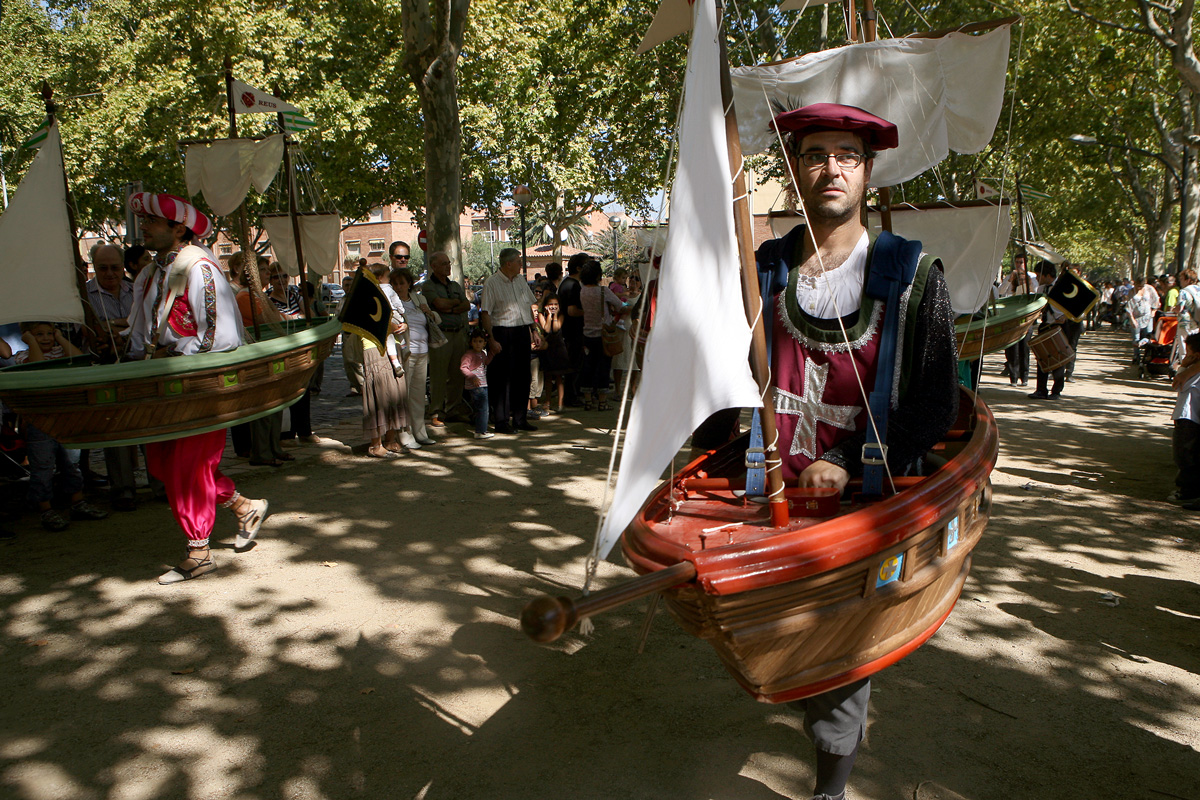 El Ball de Galeres anant cap a Misericòrdia, l'any 2009