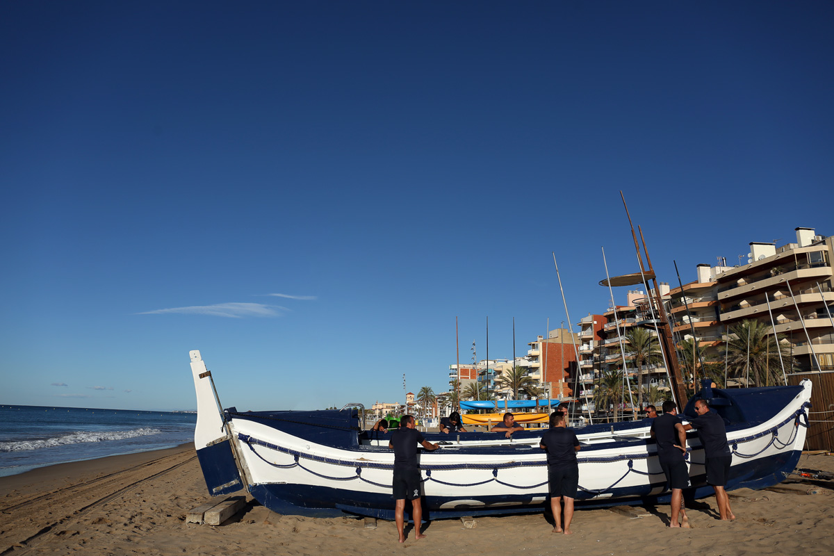 El bot a la platja