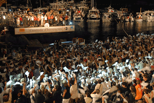 El moment culminant de la Cantada
