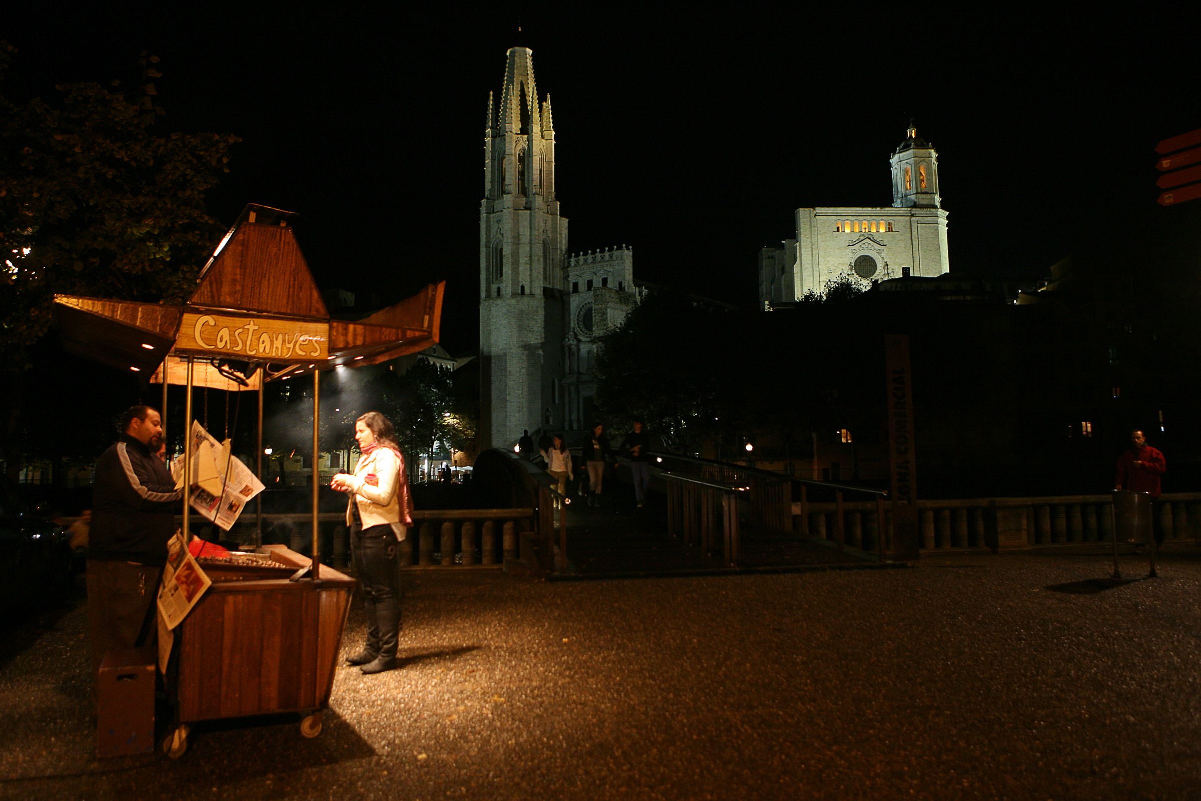 Parades de castanyes a Girona