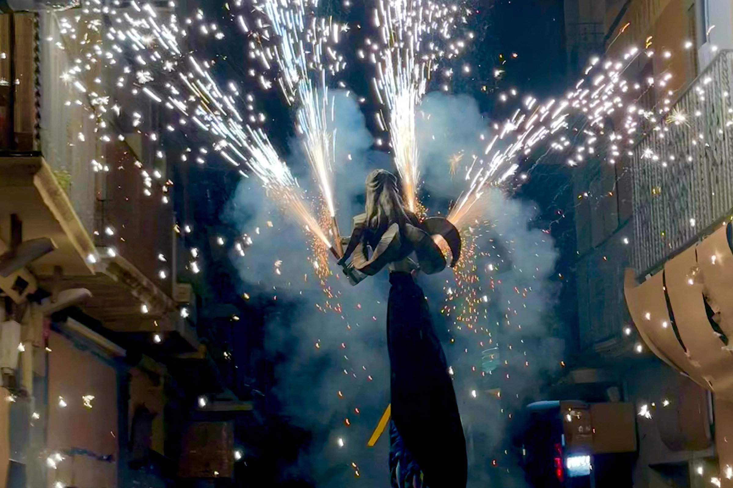 Cercavila de foc a Reus