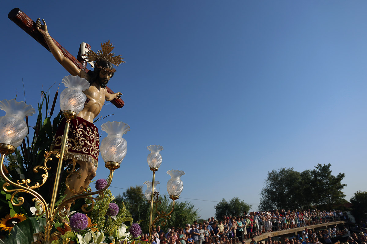 Arribada del Crist als canals