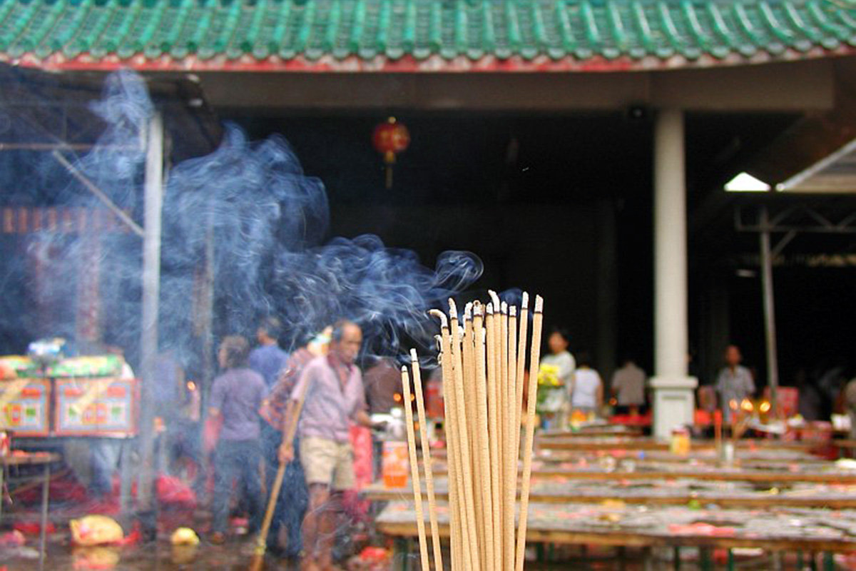 Cremant incens a la Xina