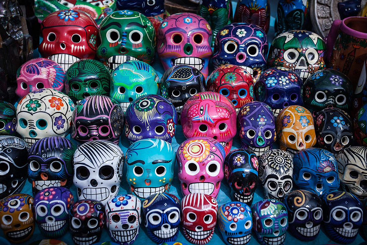 Calaveres pintades