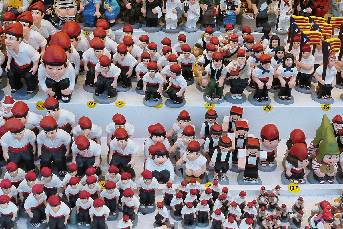 Ampli ventall de caganers clàssics