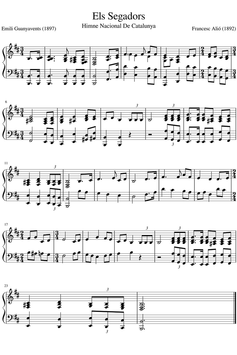 La partitura