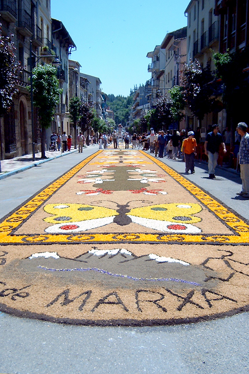 Les catifes omplen els carrers