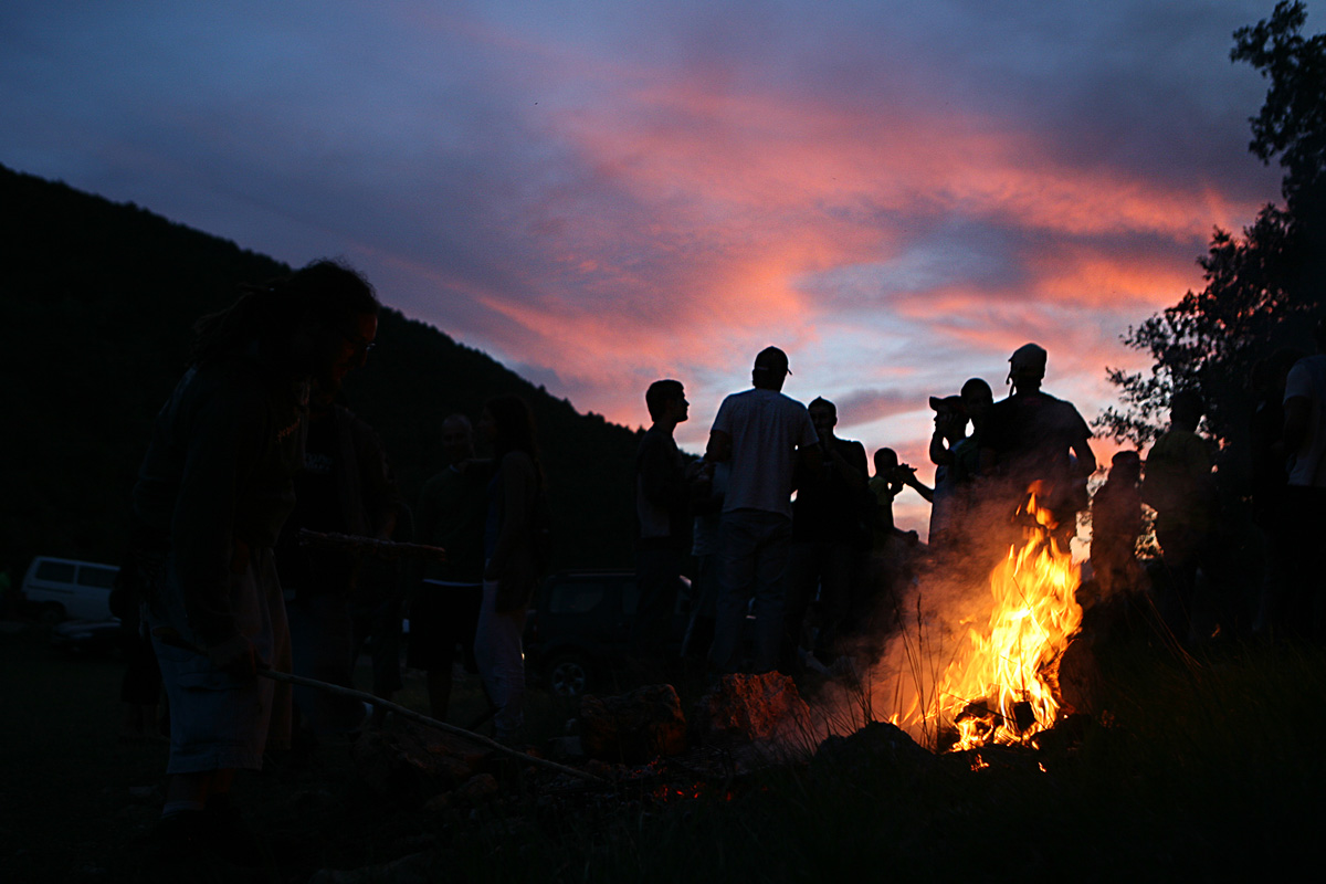 Focs per coure el sopar