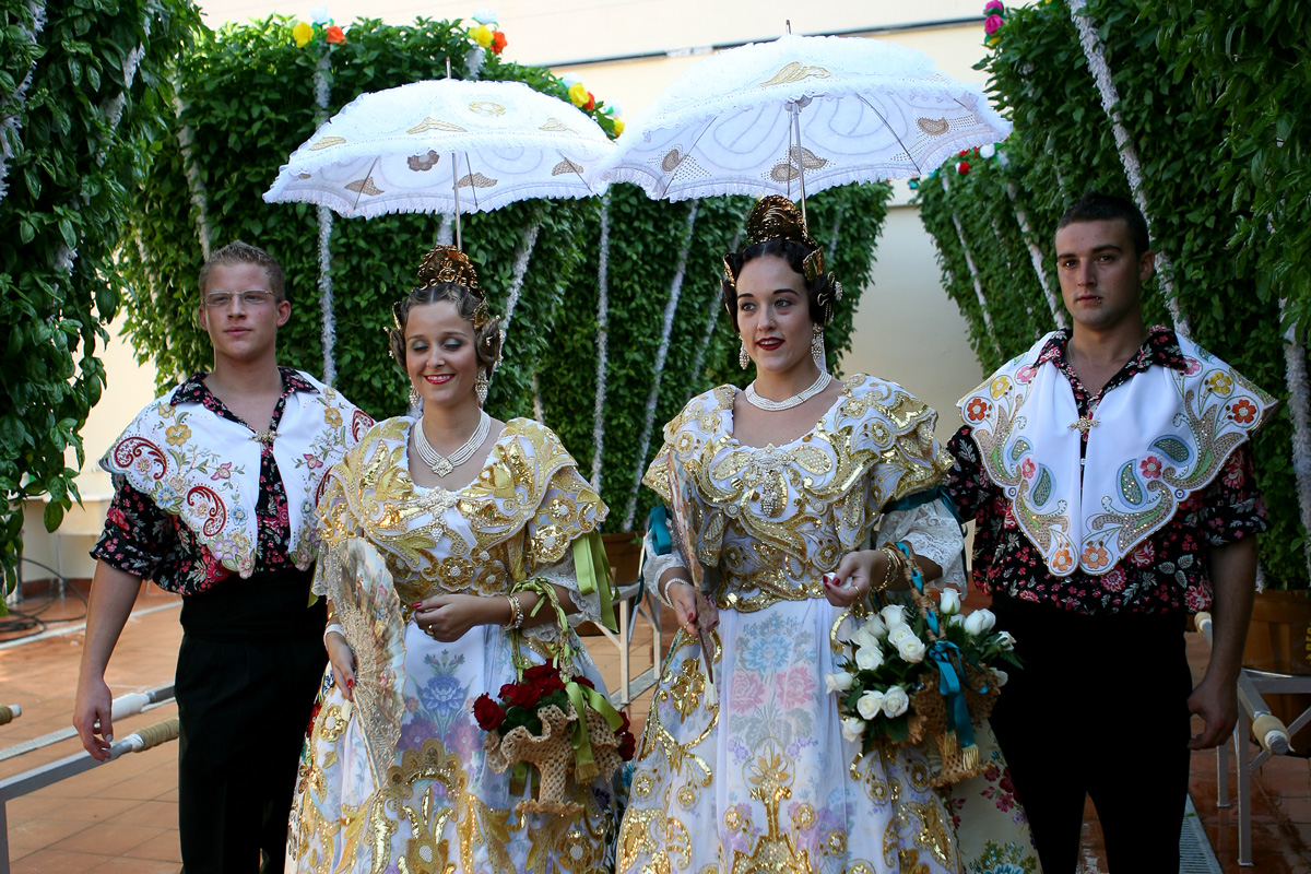 <i>Sombrilleros</i> i obreres a l'Hort de les Alfàbegues