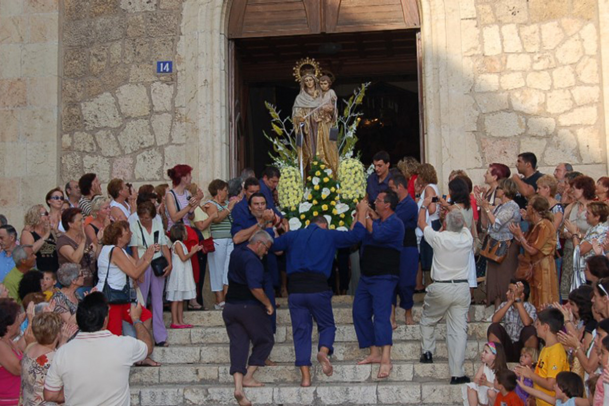 La sortida de la imatge de l'església