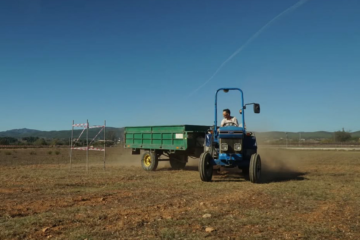 La Gimcana amb tractors