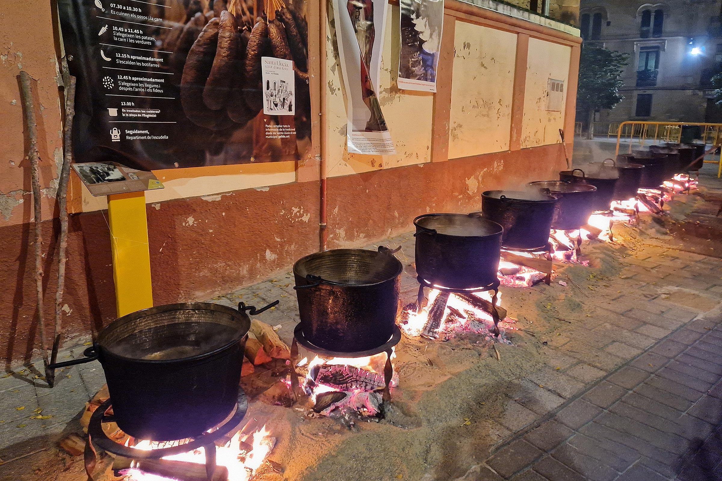 Festa de Santa Llúcia a Gelida