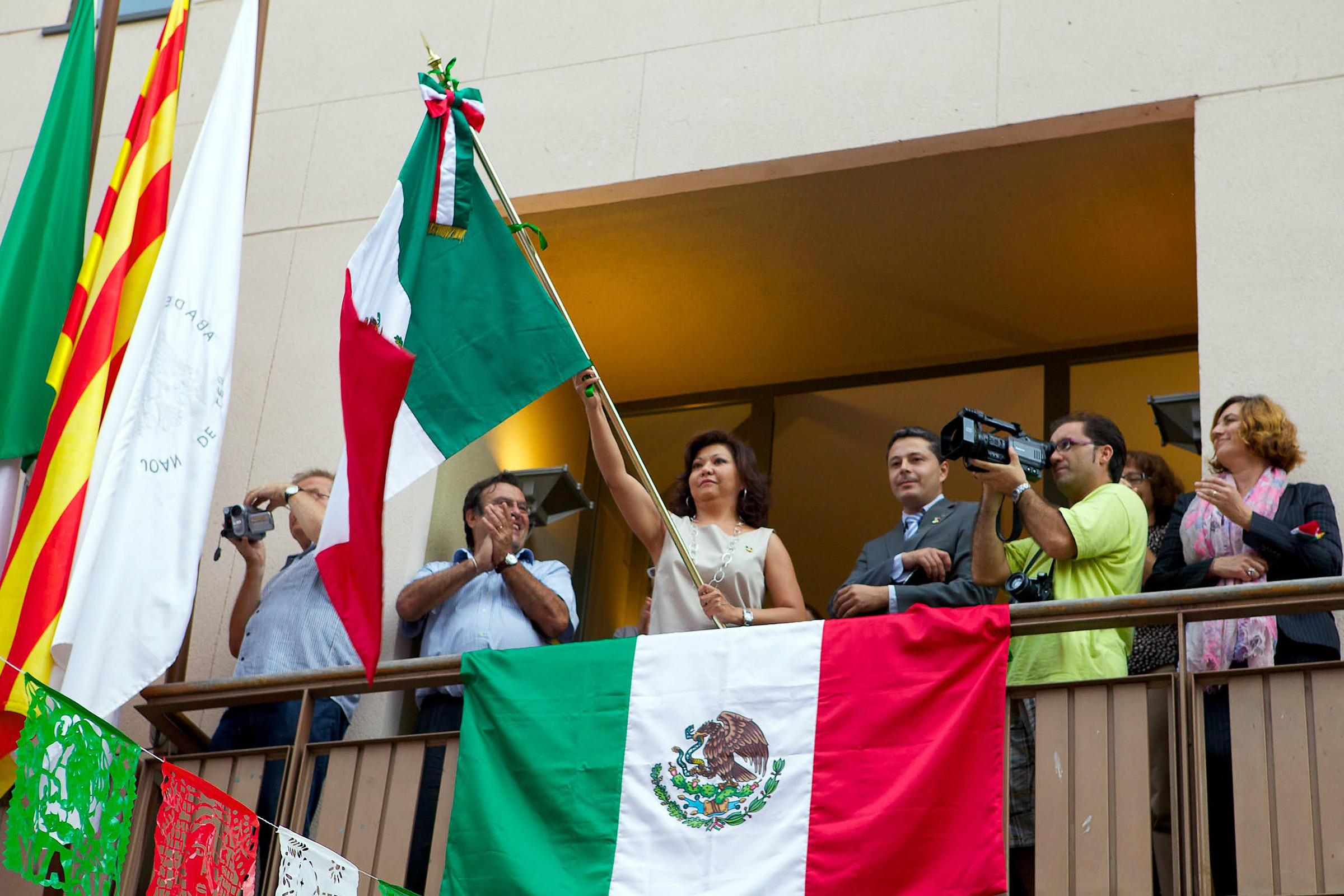 Moment en què es proclama El Grito