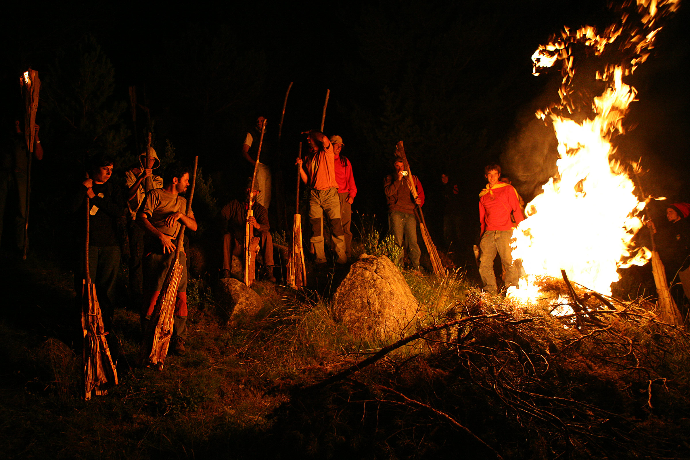 Baixada de falles a Erill la Vall