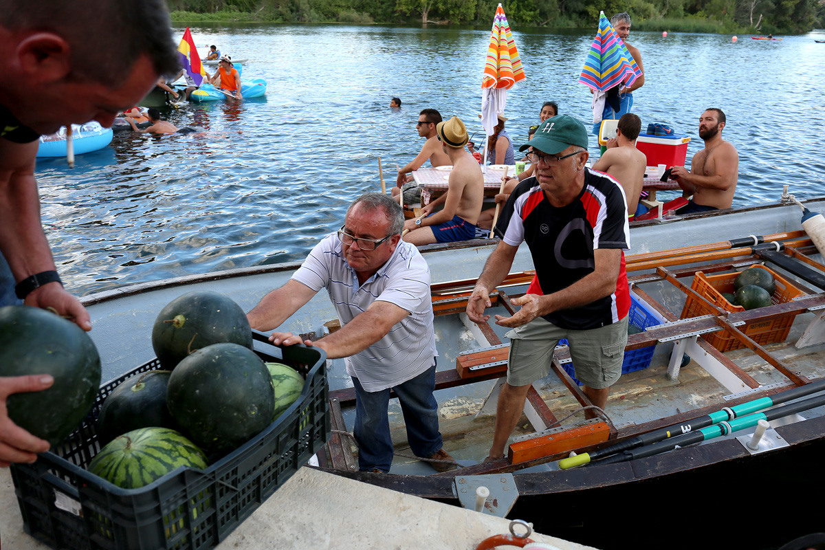 Llançada de melons i síndries