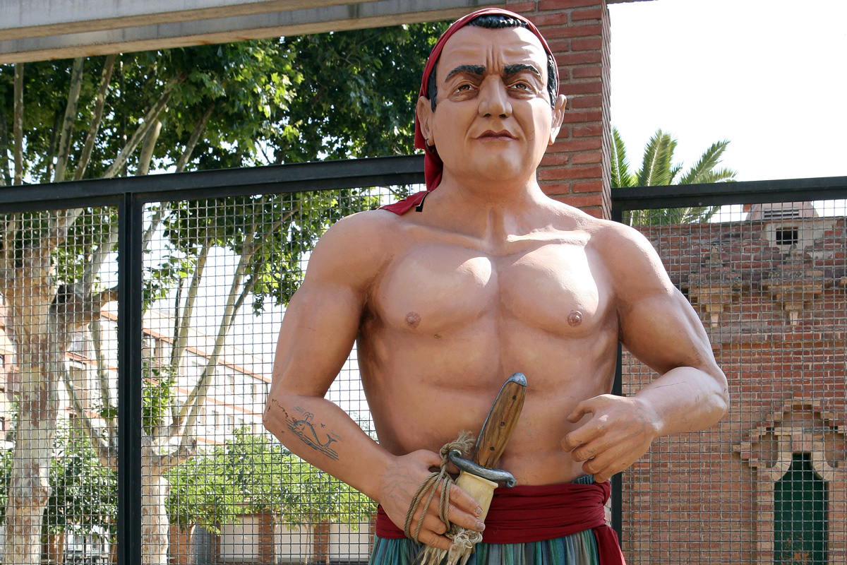 El gegant Omar. Foto: Manel Carrera