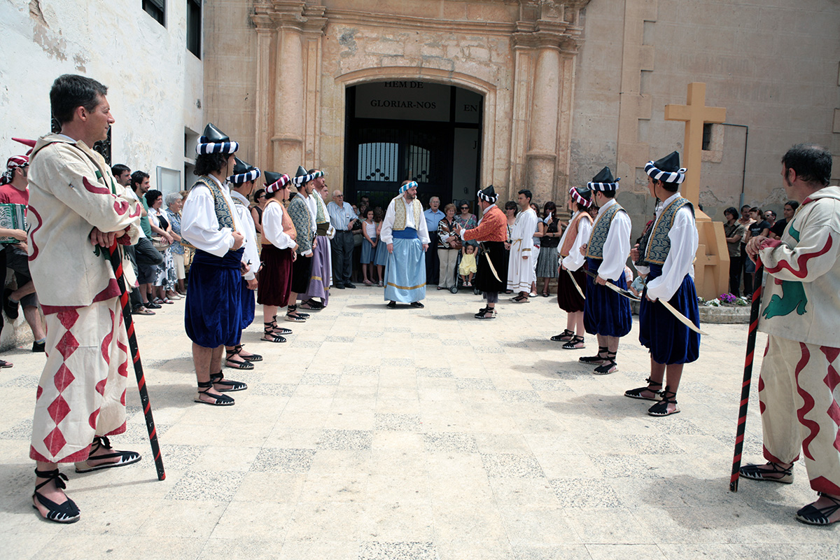 Un moment del ball parlat (2008). Foto: Manel Carrera