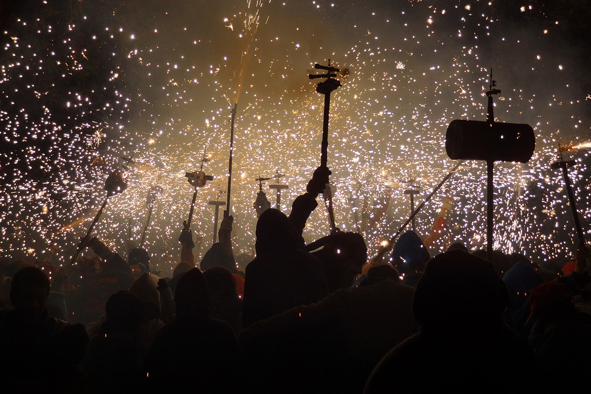 Correfoc. Foto: Comissió de Festes de Sant Andreu de Palomar
