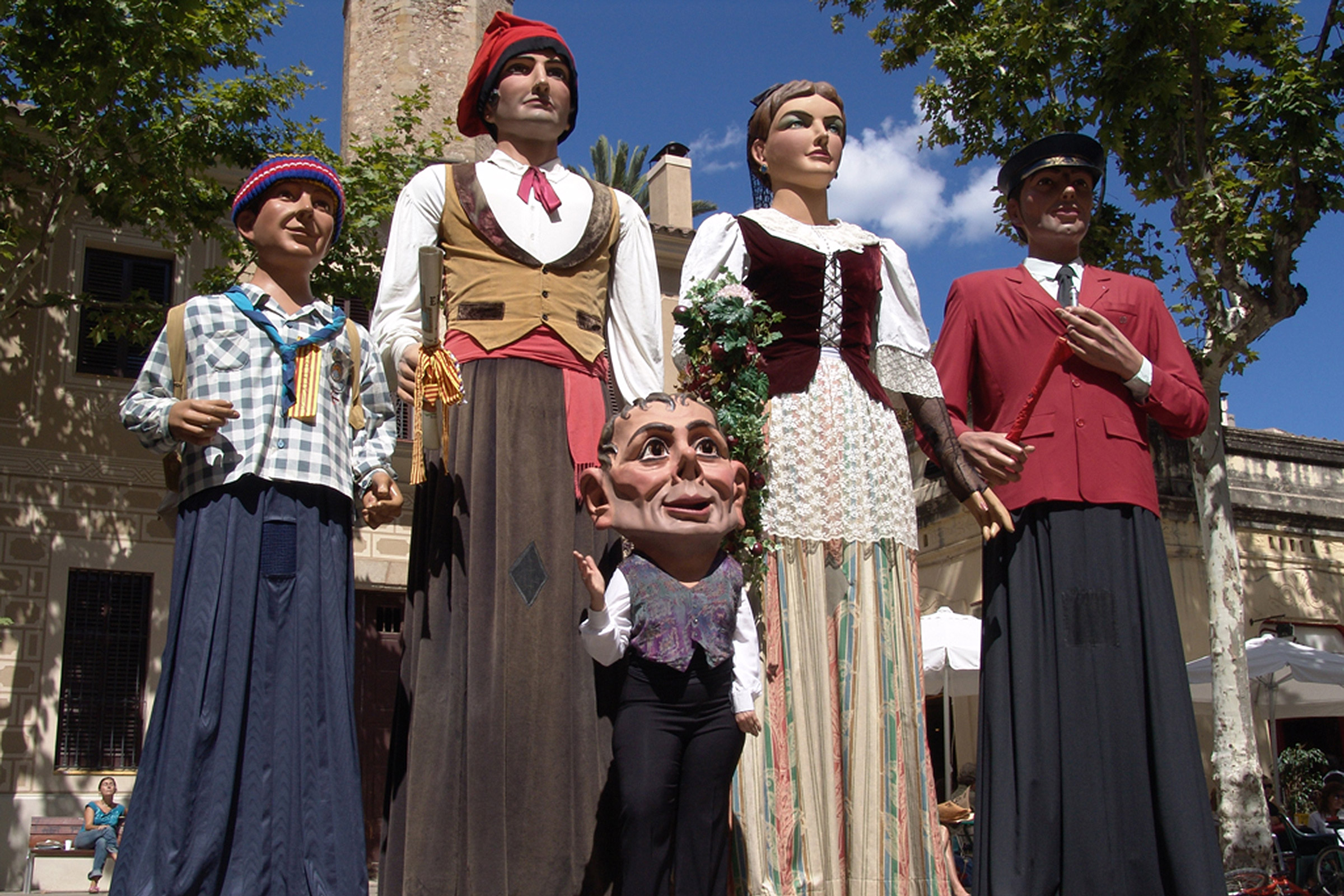 Imatgeria festiva de Sarrià. Foto: Marc Julià