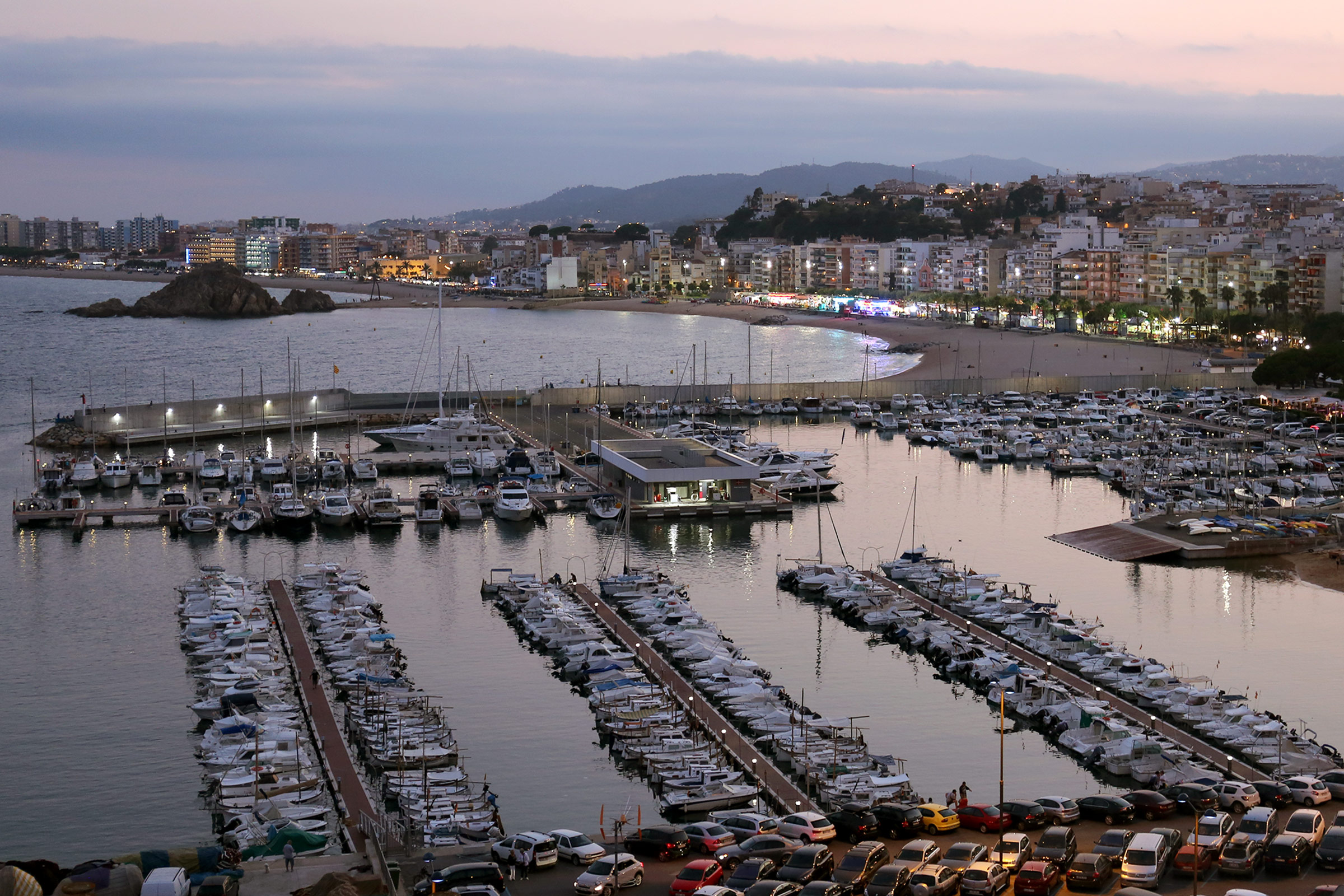 Vista general del Port de Blanes. Foto: Manel Carrera i Escudé