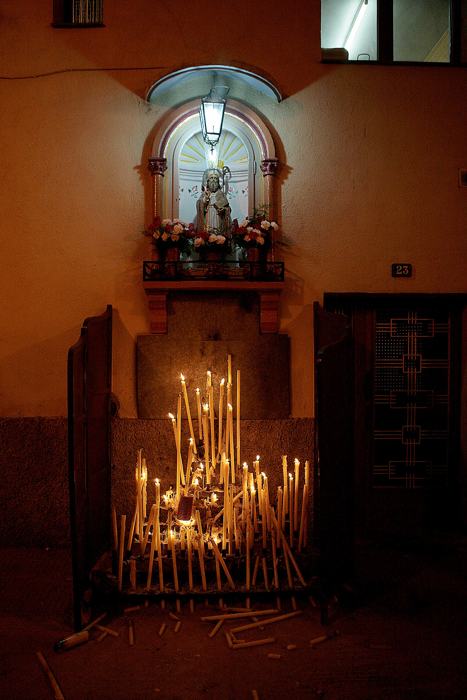 Ciris a la capella del sant
