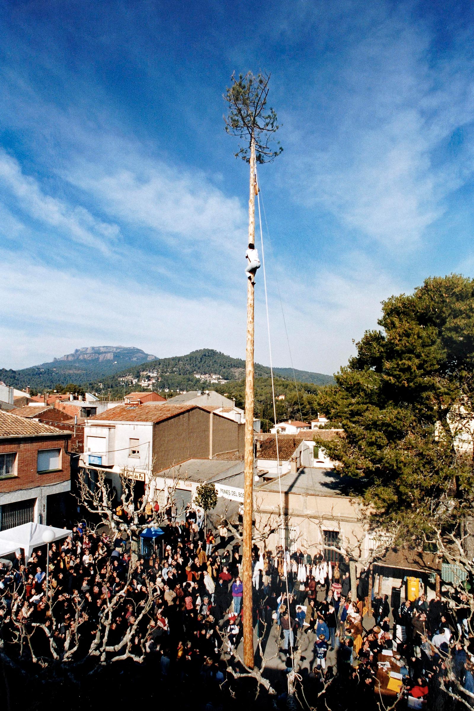 Concurs de grimpaires a Matadepera. Foto: Miquel Badia