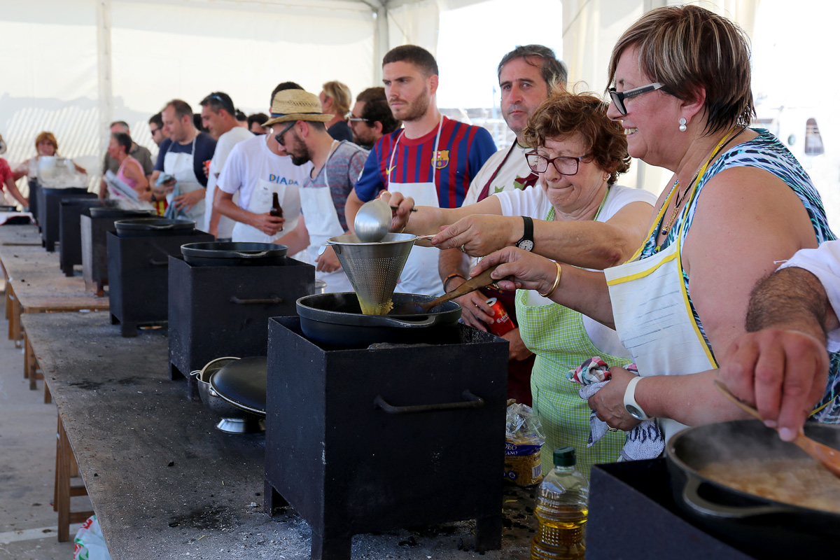 Concurs de rossejat a La Cala