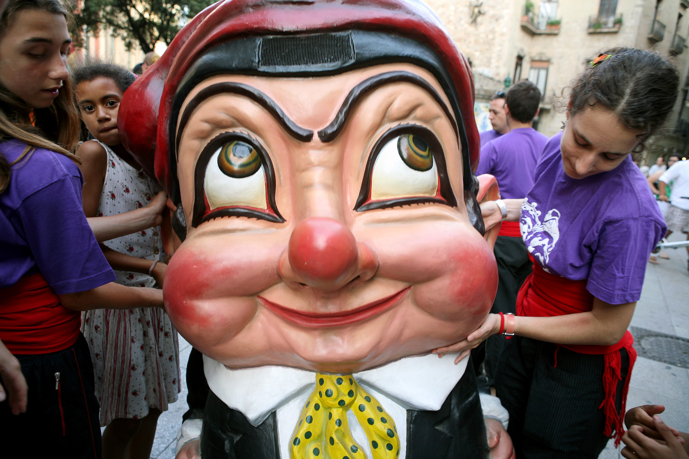 Festes de Sant Roc a la Plaça Nova de Barcelona