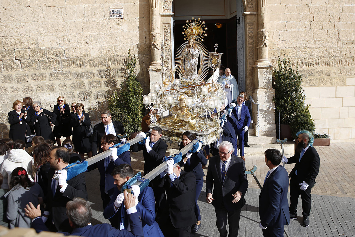 Processó amb la Mare de Déu de Plata