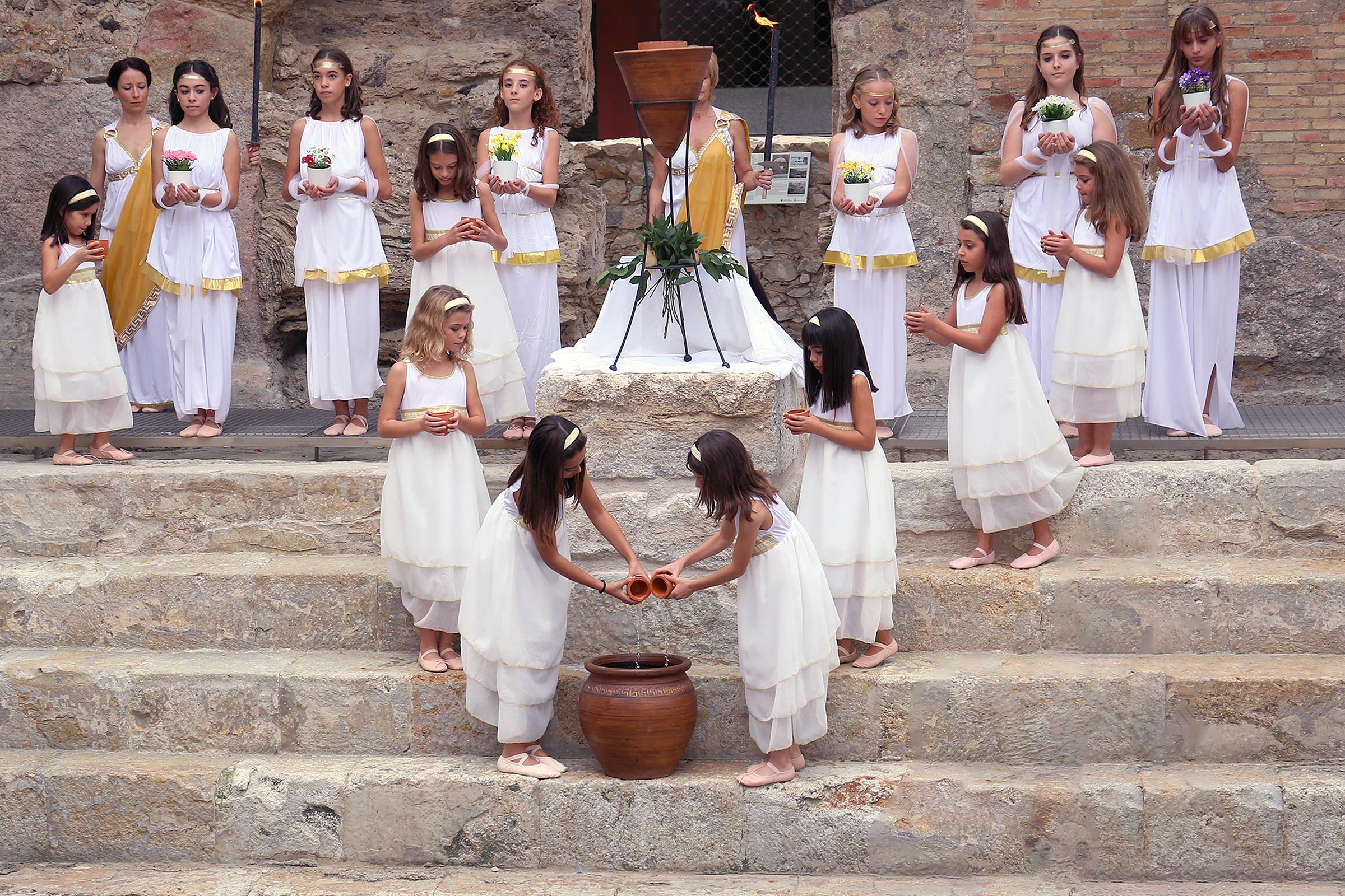 Fira de l'aigua a Caldes de Malavella