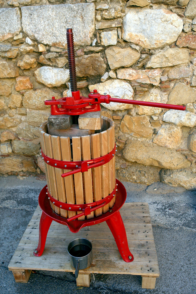 Premsadora per fer suc de poma
