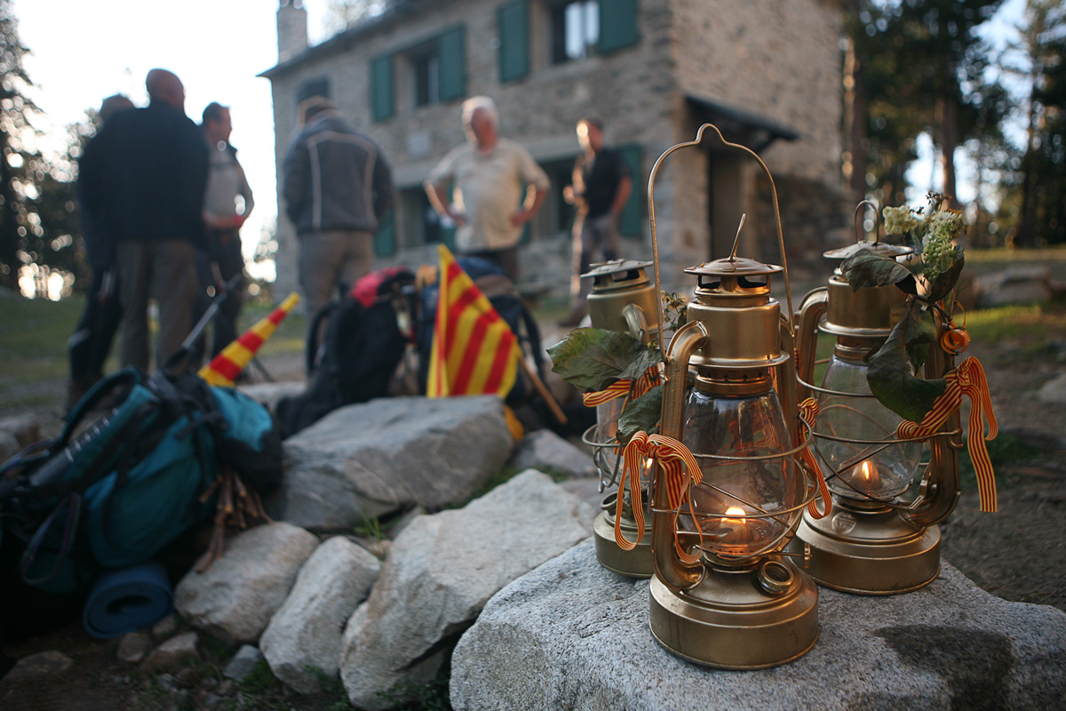 Els tres quinquers al Refugi dels Cortalets