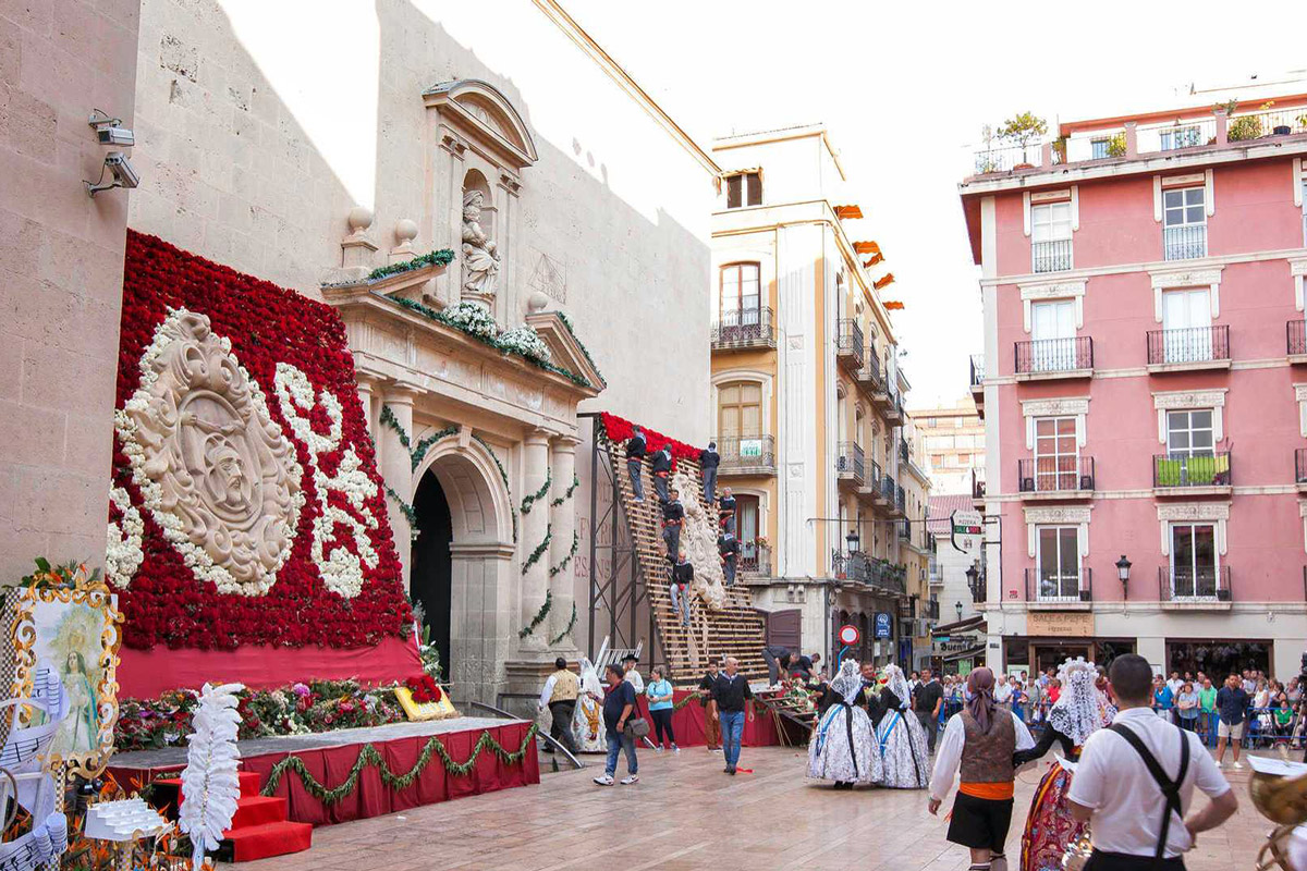 Ofrena de flors
