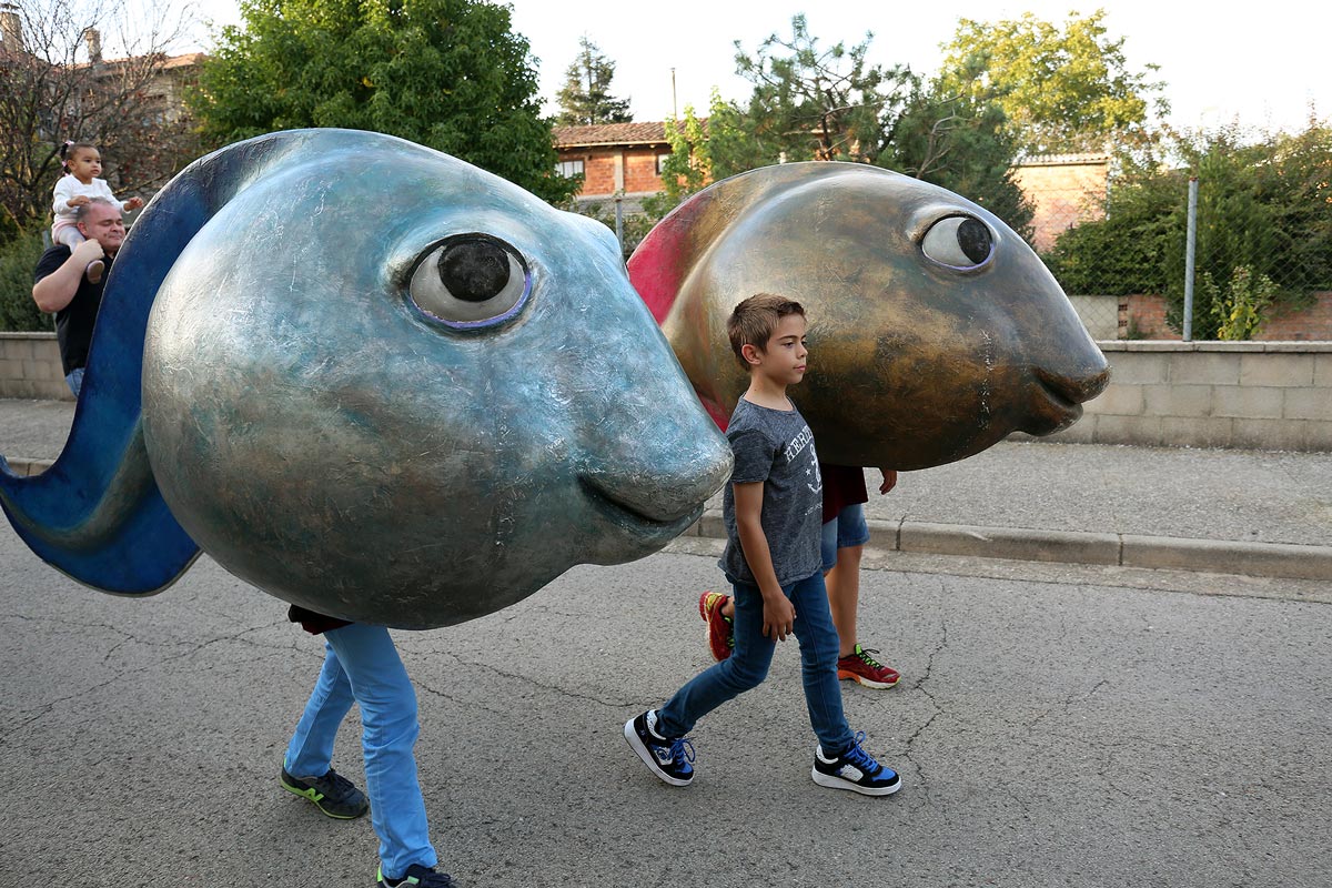 Els calabotins en cercavila