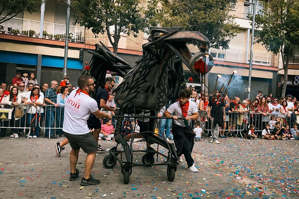 La Garsa a la Cercavila de Colles de la Festa de Tardor. Foto: Ajuntament de Sant Feliu de Llobregat