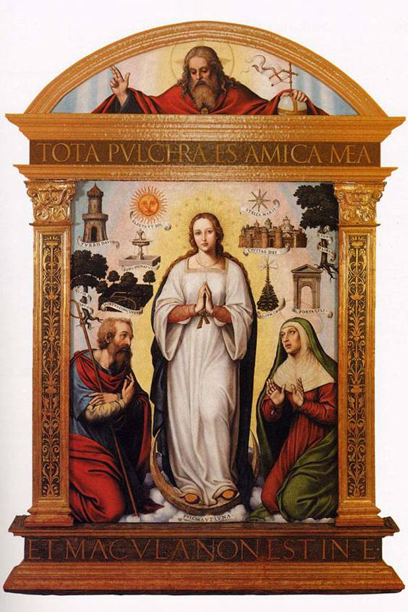 Retaule de la Immaculada Concepció de Joan Macip Navarro (Joan de Joanes)