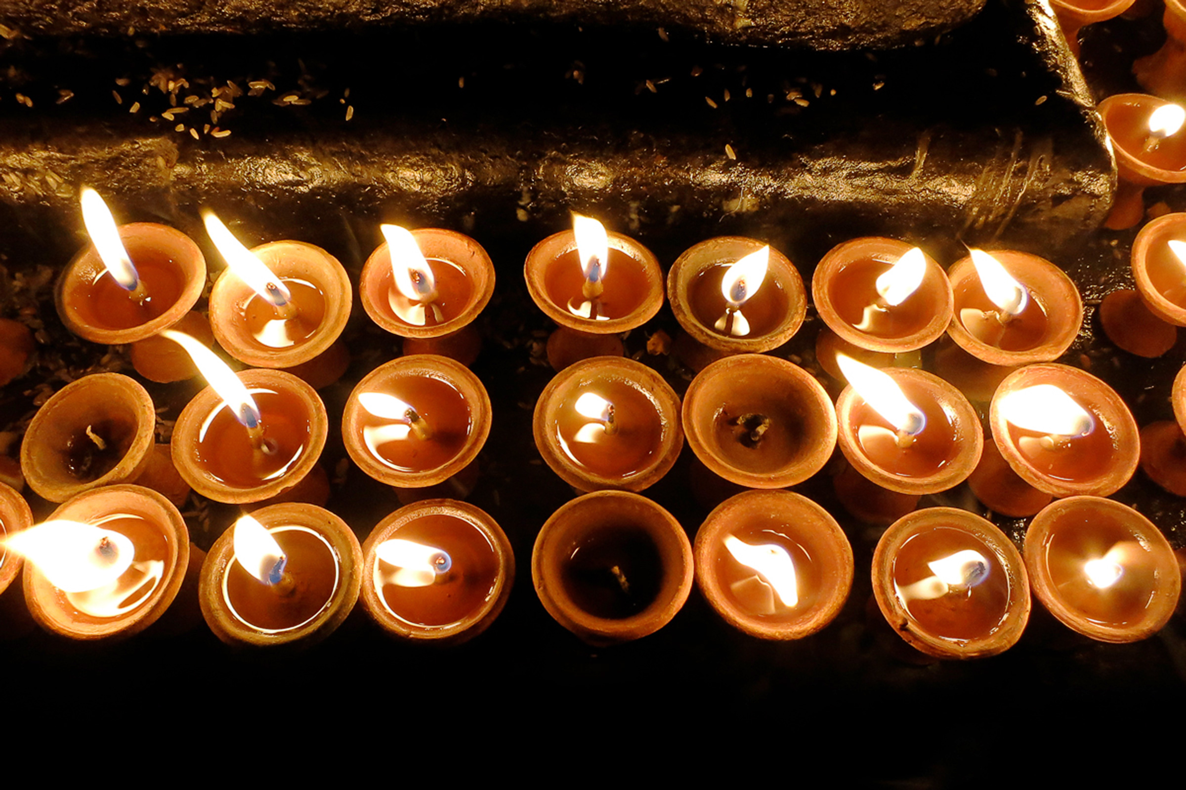 Llumenetes de Tots Sants. Foto: Manel Carrera