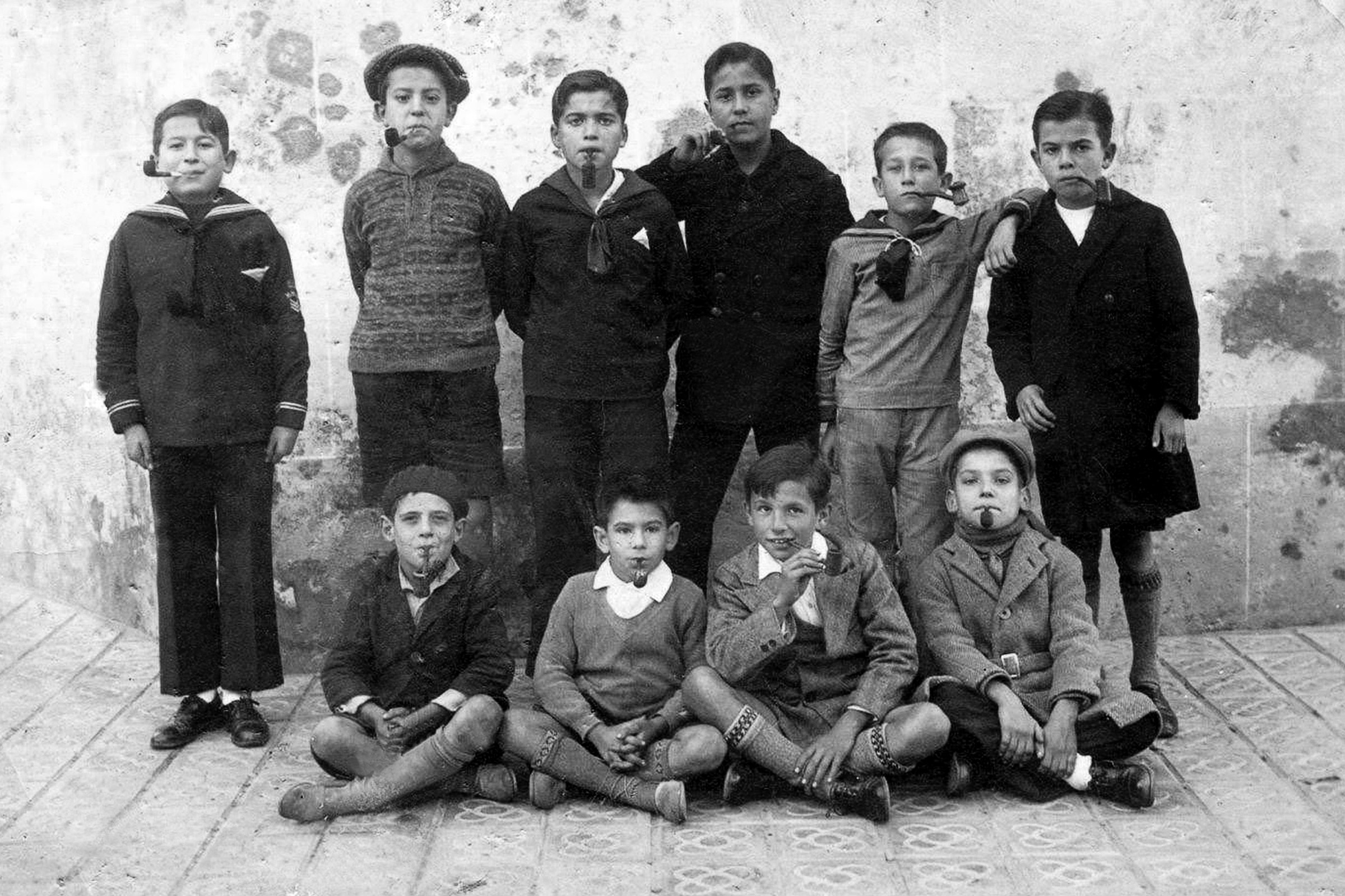 La Mare de Déu Fumadora a Arenys de Mar. Foto: Arxiu Fidel Fita