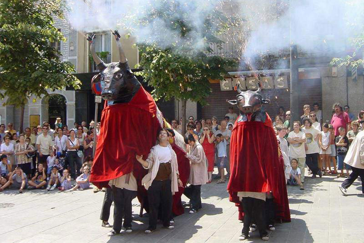 Mare i filla, a les Santes