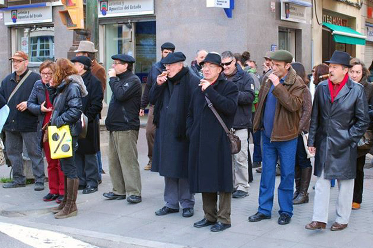 Participants a la processó